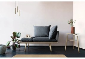 Antracytowa ławka Lounge Around – UMAGE