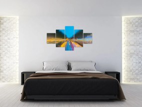 Obraz - Obraz abstrakcji (125x70 cm)