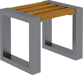 Kwadratowy taboret ogrodowy A6-H58