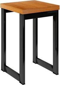 Loftowy Taboret Metalowy Kwadratowy E7-P11