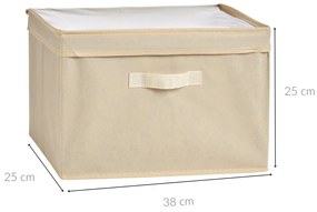 Materiałowy organizer do szafy BOXX z uchwytem, 20 l