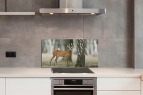 Szkło Ozdobne do Kuchni Król Lasu w Swoim Królestwie