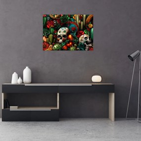Obraz na szkle - Meksykańska koncepcja (70x50 cm)