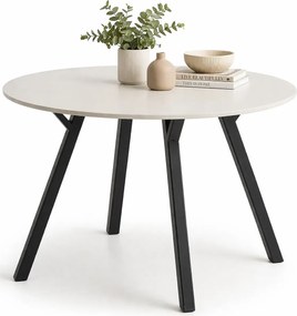 Okrągły stół minimalistyczny kolor popiel Z0-C60