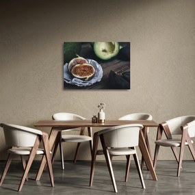 Obraz na szkle fig i awokado (70x50 cm)