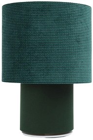 Zielona lampka nocna z weluru - A339 C6-S06
