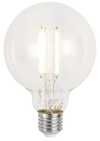 Inteligentna ściemniana żarówka LED E27 G95 przezroczysta 7W 806lm 2700-6500K