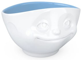 Biało-niebieska porcelanowa zakochana miska 58products