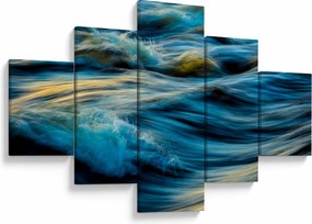 Obraz - Fale (125x70 cm)