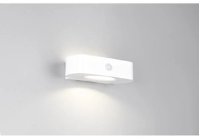 Zewnętrzna solarna lampa ścienna LED (wysokość 6 cm) Bilbao – Trio