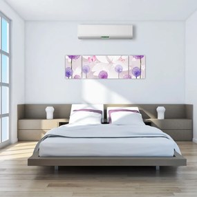 Obraz - Na rzece kwiatów (170x50 cm)
