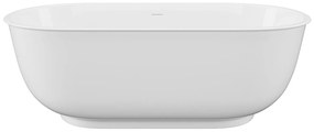 Wanna wolnostojąca owalna - 257 l - 170 x 80 x 60 cm - Biały mat - Akryl - BOGLIETA