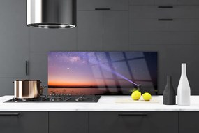 Szkło do Kuchni na Ścianę Magiczna Noc pod Gwiazdami