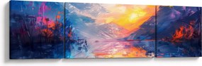 Obraz - Malarstwo krajobrazowe (170x50 cm)