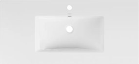 Mexen Atena umywalka wpuszczana w blat 101 x 46 cm, biała - 25011000