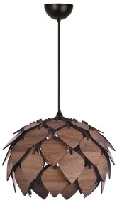 Żyrandol na lince 1xE27/40W/230V brązowy