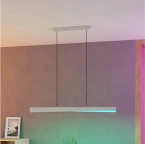 Eglo 901833 - LED RGBW ściemnialna lampa wisząca na przewodzie BOLOGNANO-Z LED/19W/230V szara