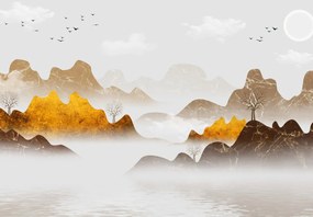Fototapeta - Marmurowe wzgórza (196x136 cm)