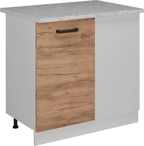 Szafka narożna złoty dąb energetyczny 86x60x81.6 r-line