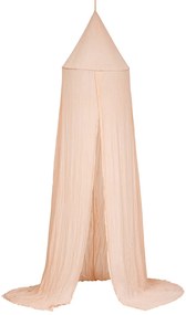 Różowy bawełniany baldachim LILI PINK