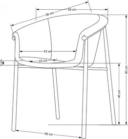 Krzesło Livia – Stylowe Połączenie Wygody i Designu
