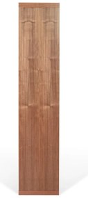 Brązowy regał w dekorze orzecha 70x159 cm Berlin – TemaHome