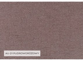 Różowy rozkładany/ze schowkiem narożnik (prawostronny/w kształcie litery L) Classy Sophie – Miuform
