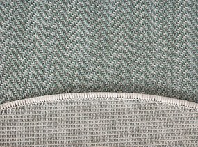 Dywan zewnętrzny Miovani eukaliptusowo zielony 120 cm x 120 cm koło