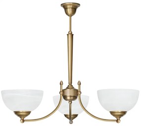 Żyrandol mosiężny trójramienny Y-S3A