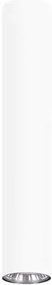Biały minimalistyczny plafon tuba spot 30 cm - A735 H7-D46