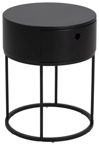 Szafka nocna COLUM czarna