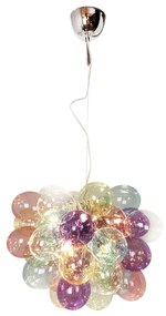 ByRydens 4200440-7000 - Żyrandol na lince GROSS 8xG9/4W/230V kolorowy