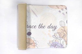 Dywanik do łazienki Dywanik do łazienki Line Art Kwiecisty