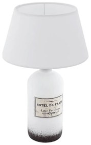 Eglo 202114 - Lampa stołowa ROSEDDAL 1xE27/40W/230V