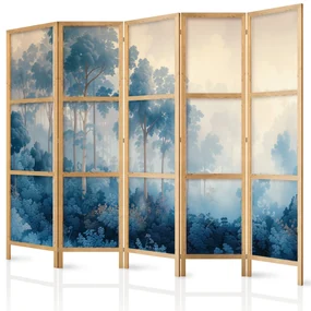 Parawan japoński Kwiaty 225x172 cm 5-częściowy beżowy ARTGEIST B