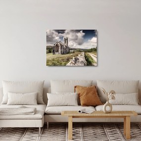 Obraz na szkle - Kościół irlandzki (70x50 cm)