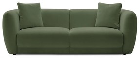 Zielona sofa 230 cm Bourbon – Bobochic Paris