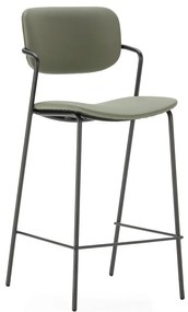 Hokery w kolorze khaki zestaw 2 szt. (wysokość siedziska 68 cm) Maika – Marckeric