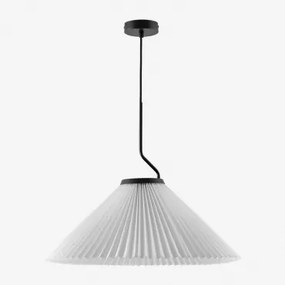 Lampa Sufitowa Suellen Z Metalu I Tkaniny Ø56 Cm - Sklum