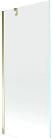 Mexen Next parawan nawannowy 1-skrzydłowy 80 x 150 cm, transparent, złoty - 895-080-000-00-00-50