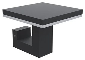 LED Kinkiet zewnętrzny BARI LED/10W/230V 4000K IP54 antracyt