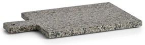 Granitowa deska do serwowania z uchwytem, 30 x 18 cm