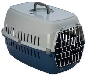 Niebiesko-szary transporter dla czworonoga 35x58 cm Dog Fantasy Carrier – Plaček Pet Products