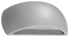 Szary ceramiczny kinkiet Sollux Palermo