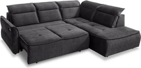 Narożnik MURILLO L z elektryczną regulacją siedziska Prawostronny w tkaninie VOGUE 16 WERSAL