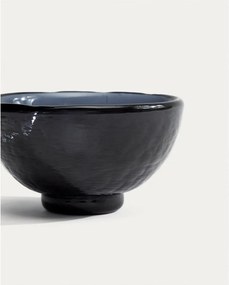 Niebieska szklana miska Sileia – Kave Home