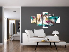 Obraz - Akwarela morska (125x70 cm)