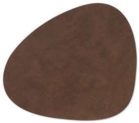 Mata stołowa ze skóry ekologicznej 37x44 cm Curve L Nupo – LIND DNA