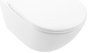 Villeroy & Boch 4670T901 - Miska WC wisząca SUBWAY z deską SoftClose, ceramika/biała