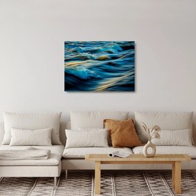 Obraz na szkle - Fale (70x50 cm)